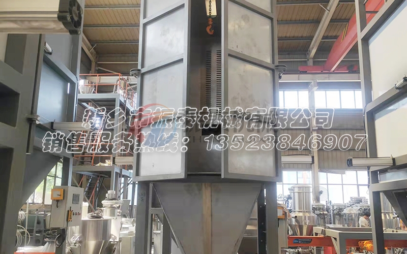 沥青粉吨袋拆包机：粉末颗粒片状物料专用，密闭输送无尘环保